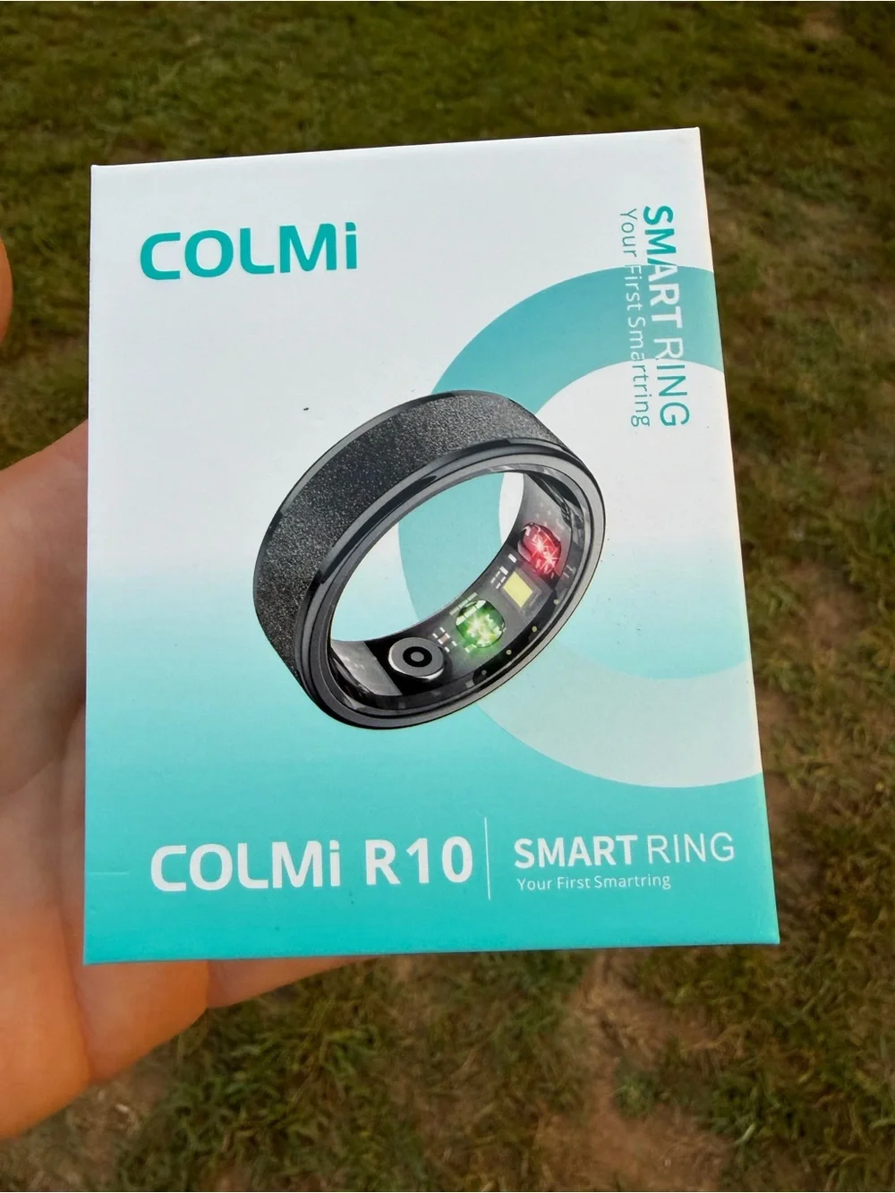 R10 Smart Ring — Black Activity & Health Tracker